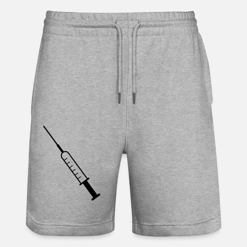 Seringue - Short de jogging bio TRAINER Stanley/Stella unisexe - gris chiné