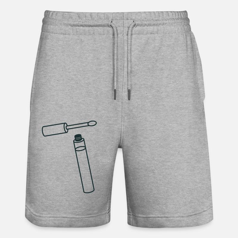gloss - Short de jogging bio TRAINER Stanley/Stella unisexe - gris chiné
