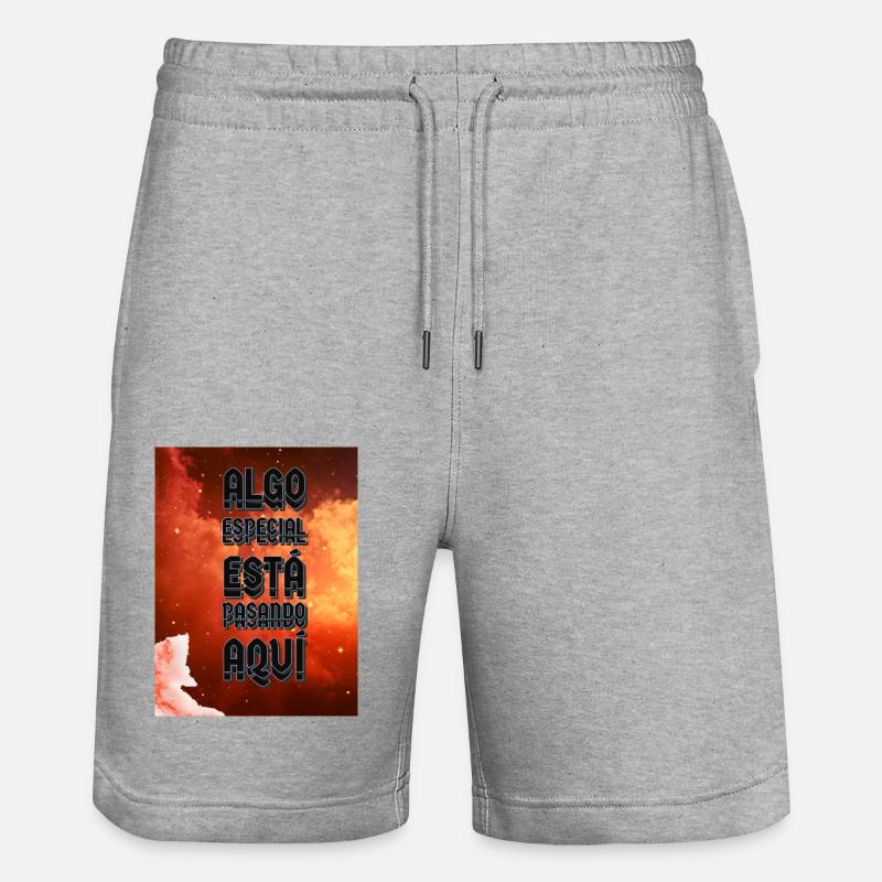 Pensée chrétienne - Short de jogging bio TRAINER Stanley/Stella unisexe - gris chiné