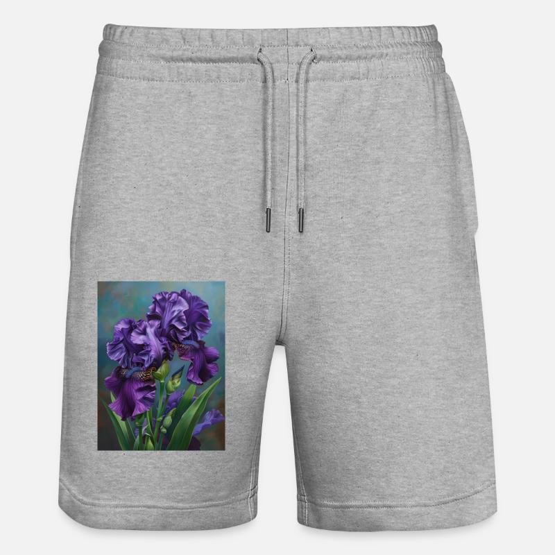 Iris FL 3 - Short de jogging bio TRAINER Stanley/Stella unisexe - gris chiné
