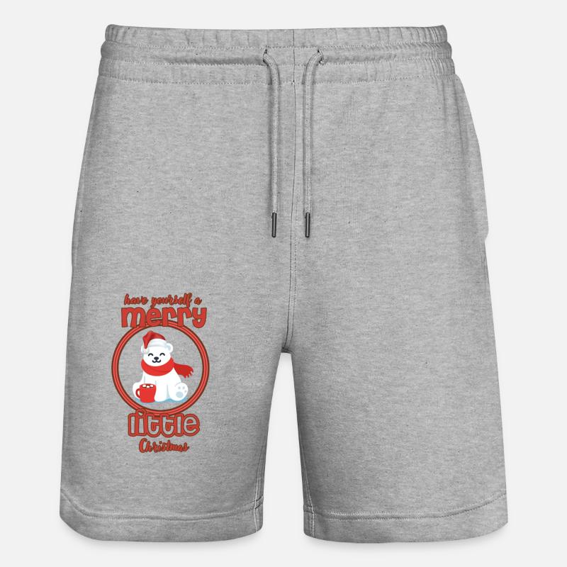 1 - Short de jogging bio TRAINER Stanley/Stella unisexe - gris chiné