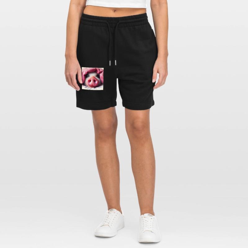 J’avais du cochon .... J’adore les cochons Short de jogging bio TRAINER Stanley/Stella unisexe