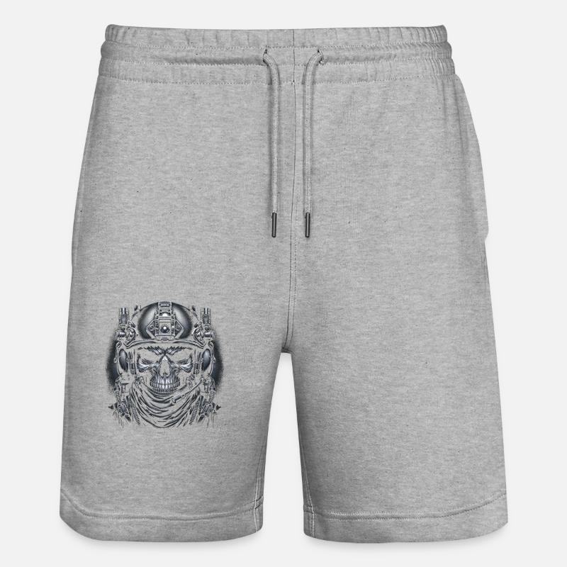 Vigilance éternelle - Short de jogging bio TRAINER Stanley/Stella unisexe - gris chiné