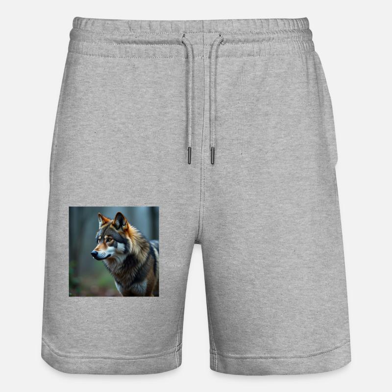 Loup - Short de jogging bio TRAINER Stanley/Stella unisexe - gris chiné