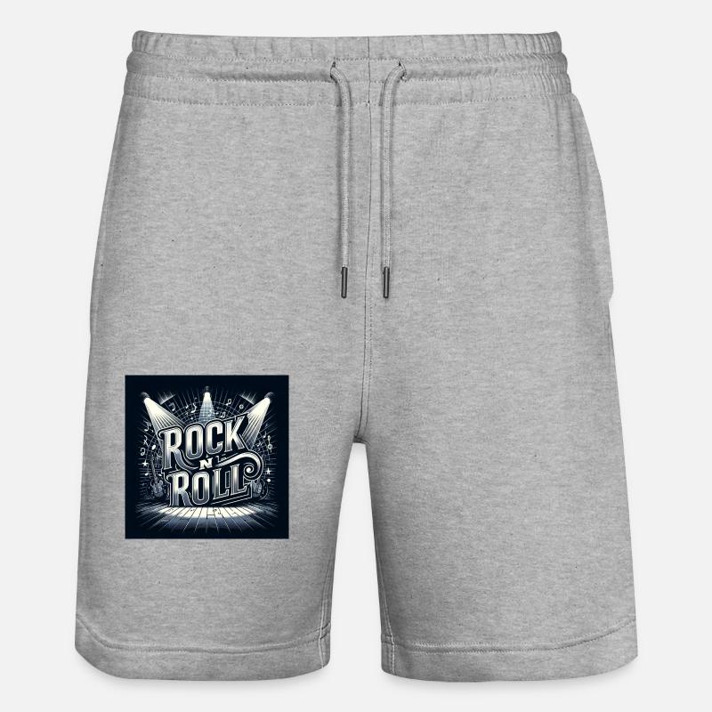 Rock n roll - Short de jogging bio TRAINER Stanley/Stella unisexe - gris chiné