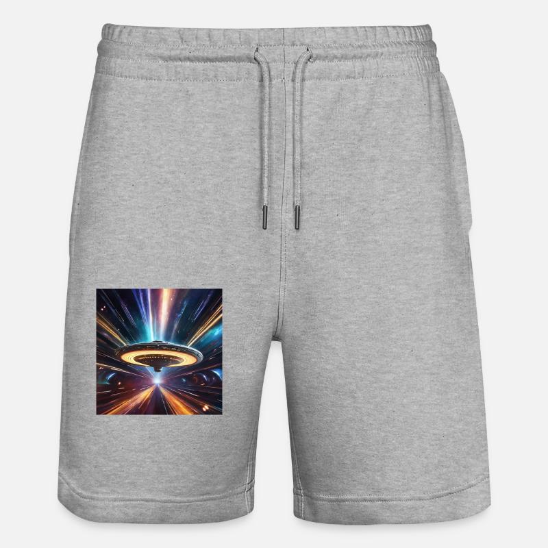 Travail - Short de jogging bio TRAINER Stanley/Stella unisexe - gris chiné