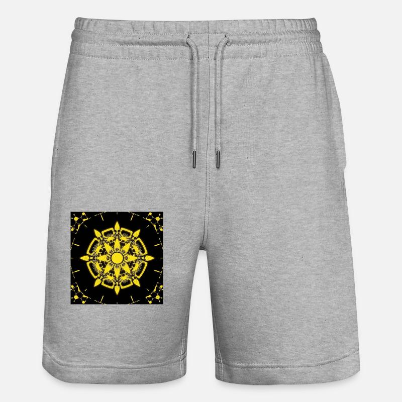 Modèle cybernétique - Short de jogging bio TRAINER Stanley/Stella unisexe - gris chiné