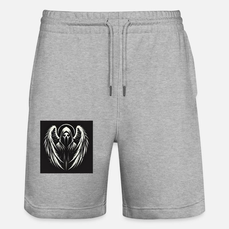 8642E233 A58A 4007 8A79 E8ED15CF27FA - Stanley/Stella Unisex Bio Joggingshorts Trainer  - Grau meliert