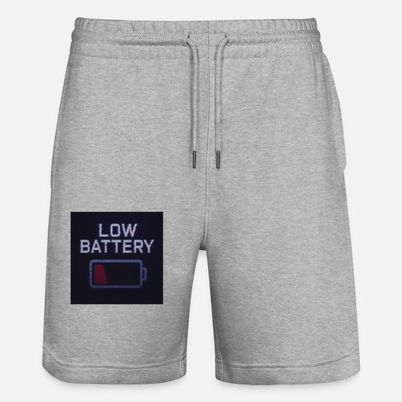 E9803123 54C8 45BA 93E4 395D0E9385CD - Stanley/Stella Trainer Unisex Organic Jogging Shorts - heather grey