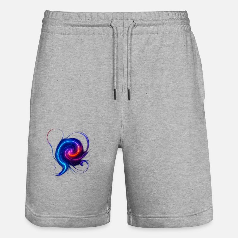 Cosmic Flow – une collection de - Short de jogging bio TRAINER Stanley/Stella unisexe - gris chiné