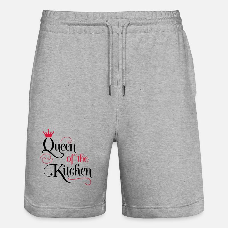 cuisine - Short de jogging bio TRAINER Stanley/Stella unisexe - gris chiné
