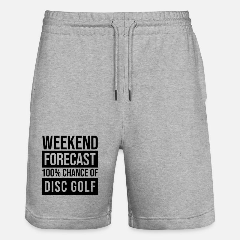 Disc golf - Short de jogging bio TRAINER Stanley/Stella unisexe - gris chiné