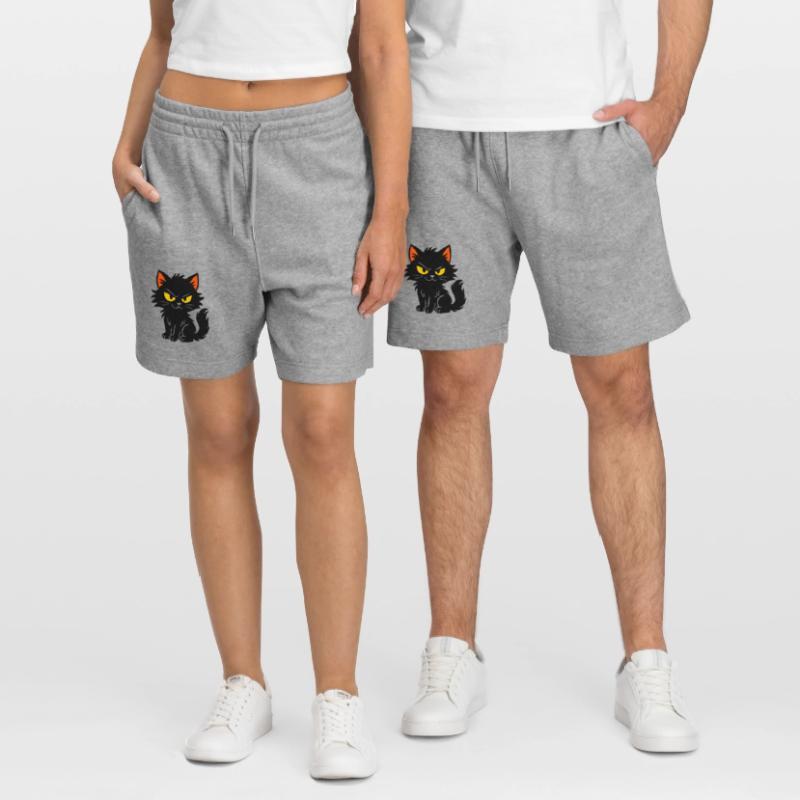 Süßes Kätzchen Stanley/Stella Unisex Bio Joggingshorts Trainer 