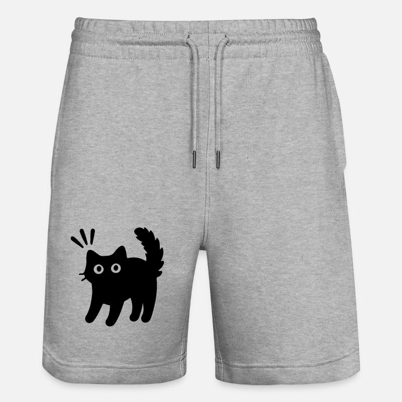 Chat Chat - Short de jogging bio TRAINER Stanley/Stella unisexe - gris chiné