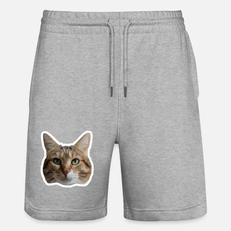 Sticker Missty - Short de jogging bio TRAINER Stanley/Stella unisexe - gris chiné
