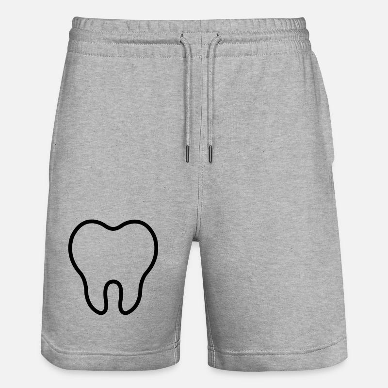 Dent - Short de jogging bio TRAINER Stanley/Stella unisexe - gris chiné