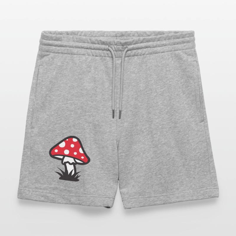 :: Toadstool 2 :: muscimol :: Stanley/Stella Trainer Unisex Organic Jogging Shorts
