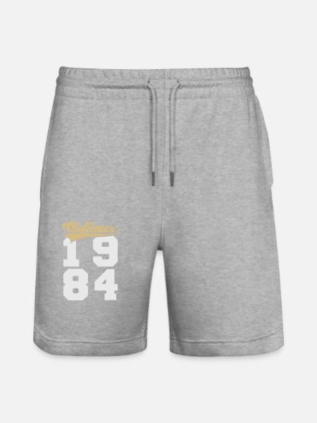 Oldtimer 1984 - Short de jogging bio TRAINER Stanley/Stella unisexe - gris chiné
