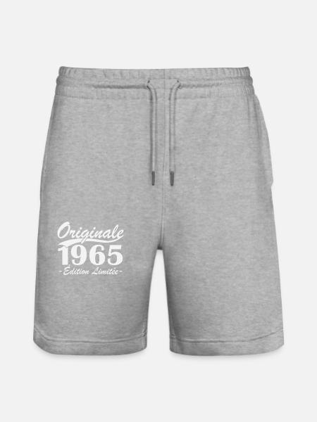 Originale 1965 édition limitée - Short de jogging bio TRAINER Stanley/Stella unisexe - gris chiné
