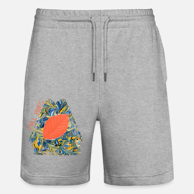 Beech E 274 - Stanley/Stella Trainer Unisex Organic Jogging Shorts - heather grey