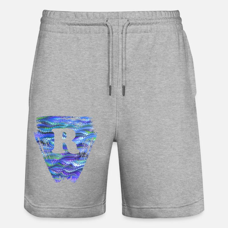 Triangle E 103 R - Short de jogging bio TRAINER Stanley/Stella unisexe - gris chiné