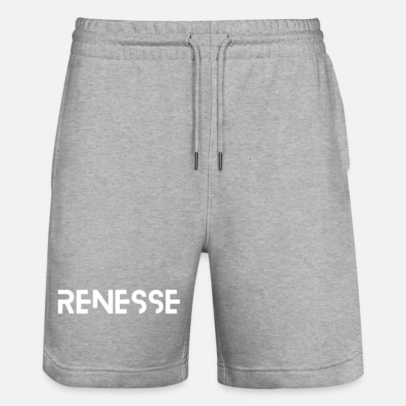 Renesse Style - Short de jogging bio TRAINER Stanley/Stella unisexe - gris chiné