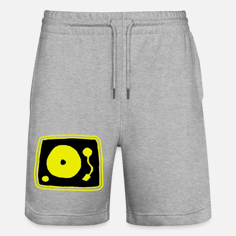 tourne-disque - Short de jogging bio TRAINER Stanley/Stella unisexe - gris chiné