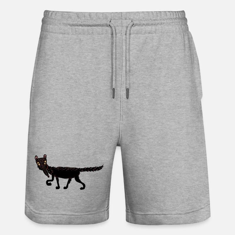 Chien - Short de jogging bio TRAINER Stanley/Stella unisexe - gris chiné