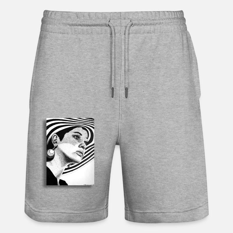 Beauté - Short de jogging bio TRAINER Stanley/Stella unisexe - gris chiné