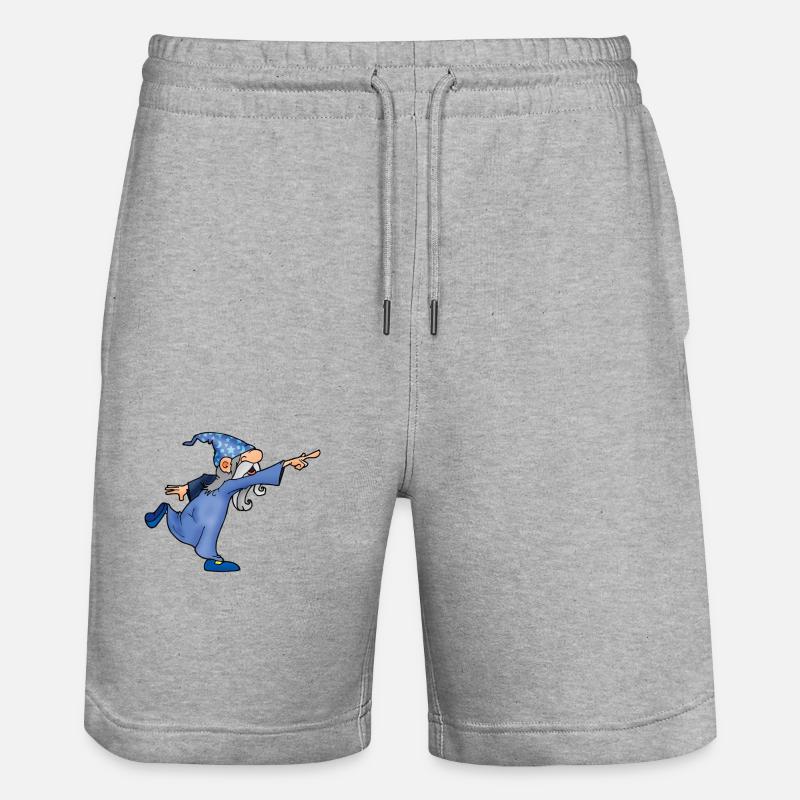 Assistant wizzy - Short de jogging bio TRAINER Stanley/Stella unisexe - gris chiné