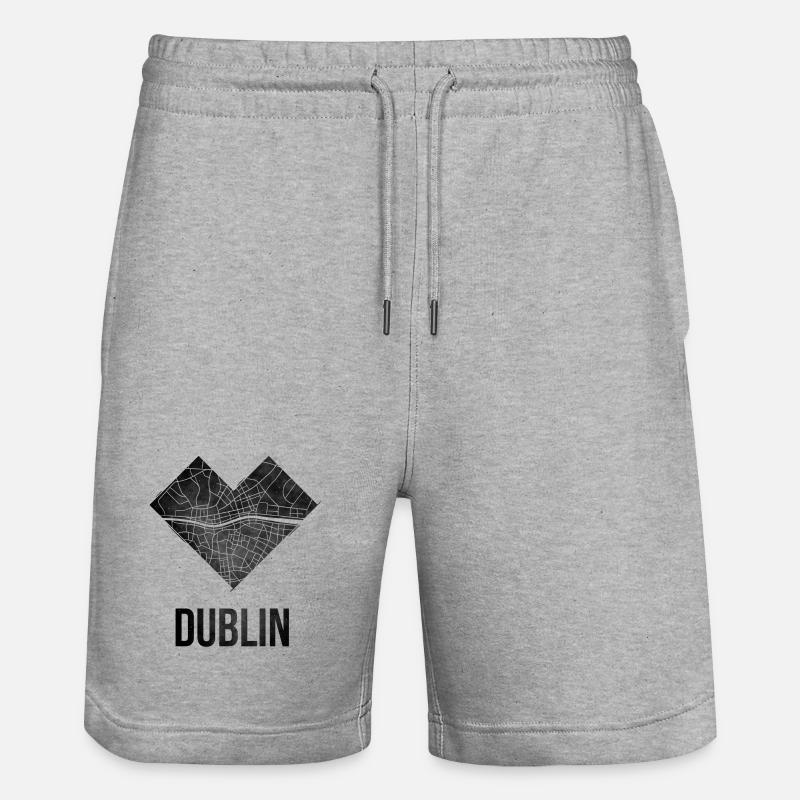 Dublin - Short de jogging bio TRAINER Stanley/Stella unisexe - gris chiné