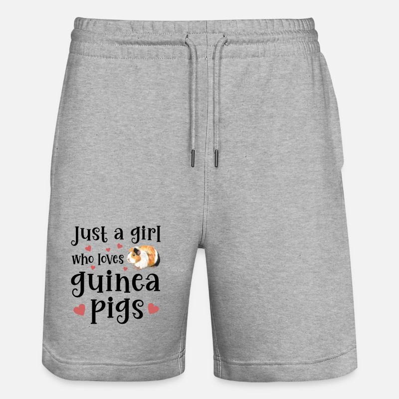 Cobaye - Short de jogging bio TRAINER Stanley/Stella unisexe - gris chiné