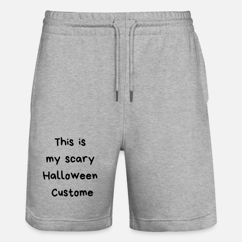 Costume d’Halloween - Short de jogging bio TRAINER Stanley/Stella unisexe - gris chiné