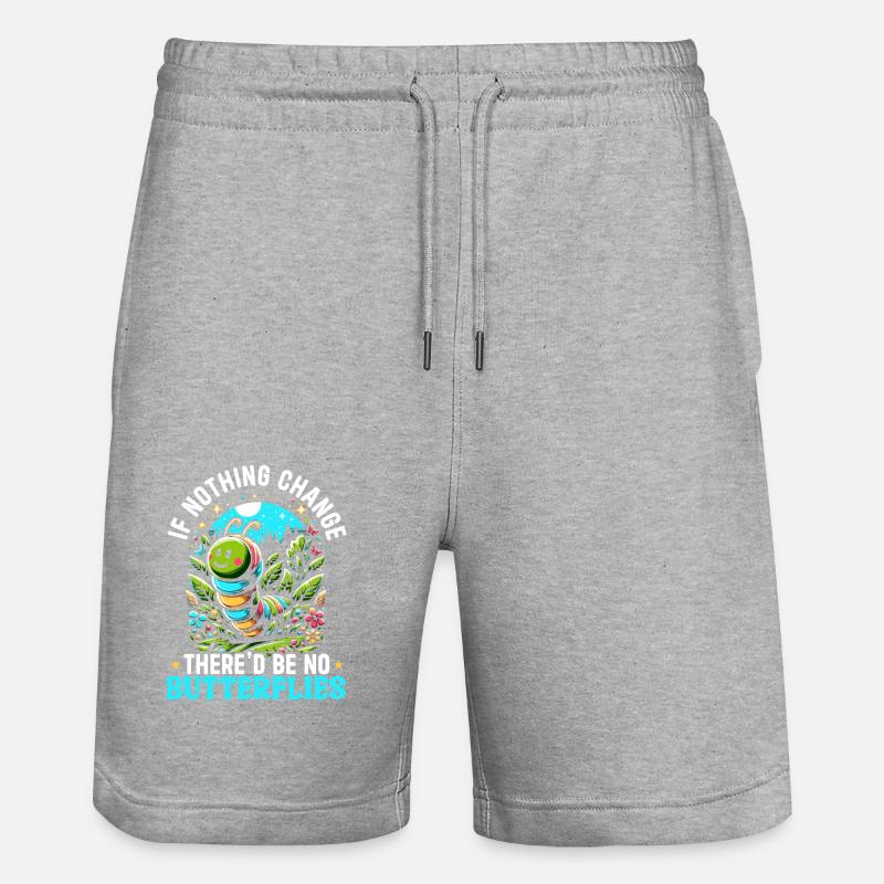 Chenille de papillon ver mignon - Short de jogging bio TRAINER Stanley/Stella unisexe - undefined