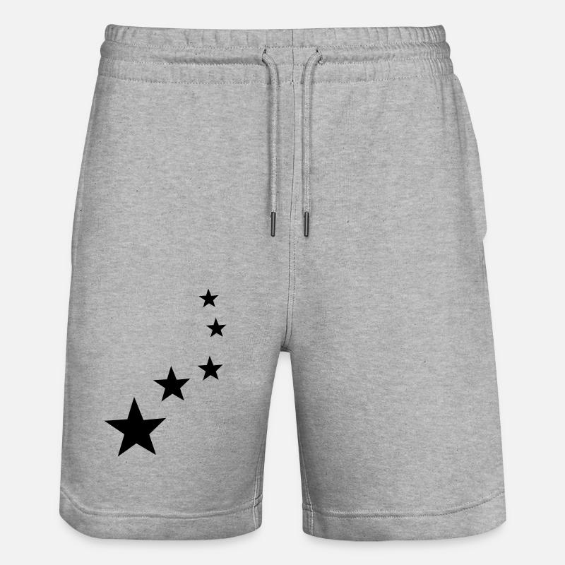 stars - Short de jogging bio TRAINER Stanley/Stella unisexe - gris chiné