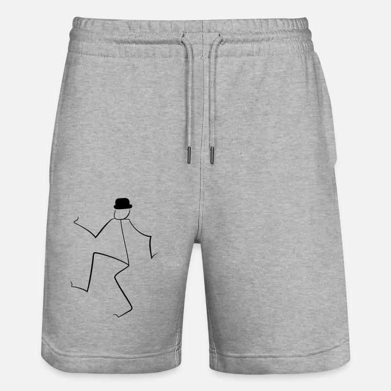 Danse - Short de jogging bio TRAINER Stanley/Stella unisexe - gris chiné