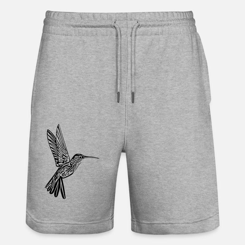 colibri - Short de jogging bio TRAINER Stanley/Stella unisexe - gris chiné