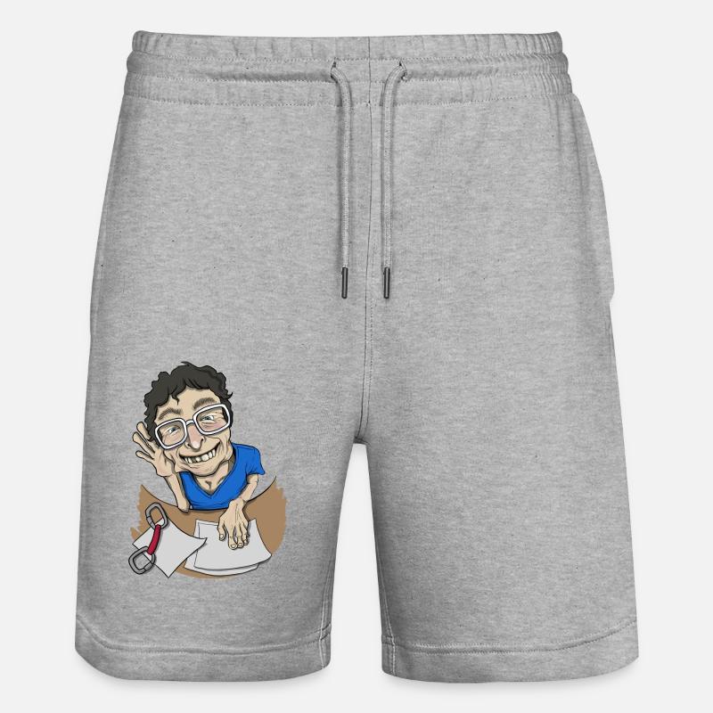 Écouter - Short de jogging bio TRAINER Stanley/Stella unisexe - gris chiné