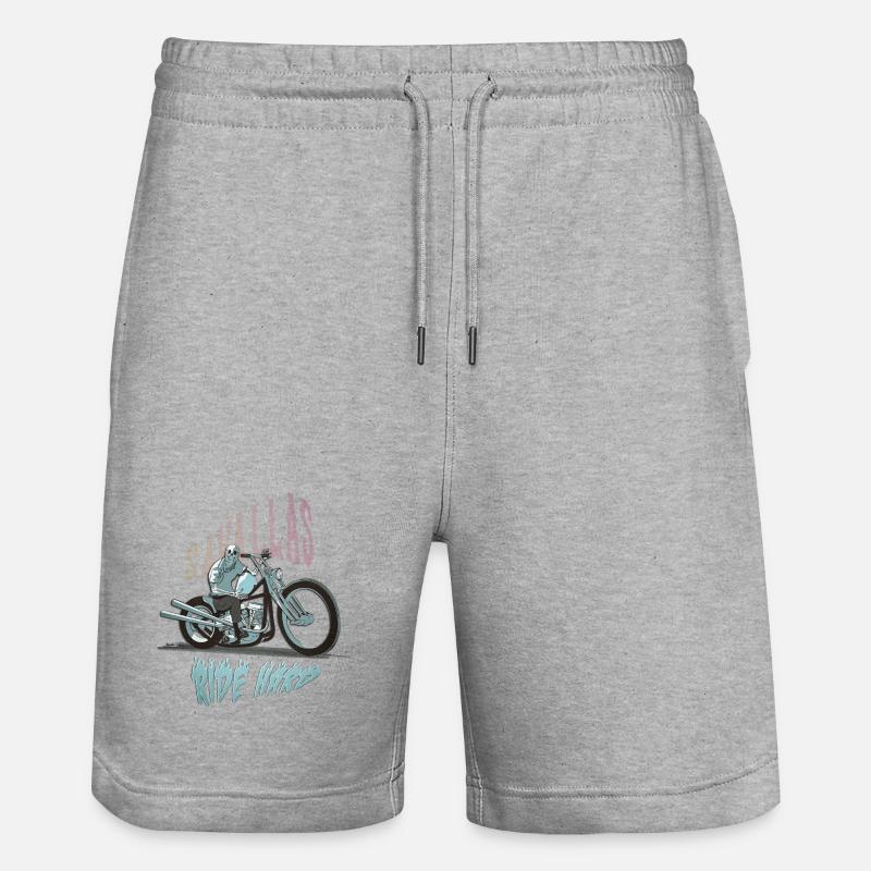 Ride Hard - Short de jogging bio TRAINER Stanley/Stella unisexe - gris chiné