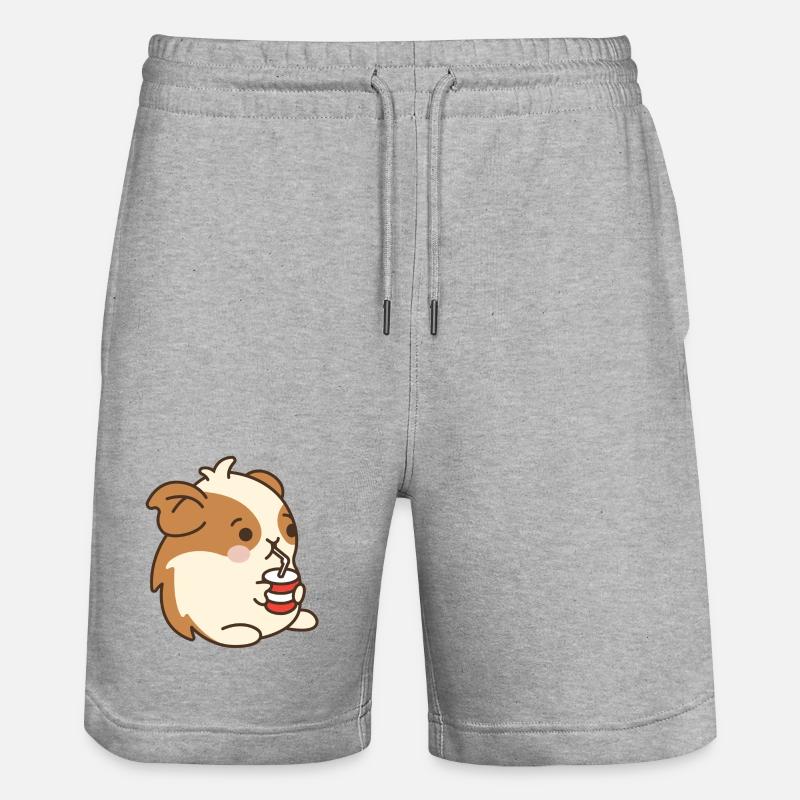 Hamster - Short de jogging bio TRAINER Stanley/Stella unisexe - gris chiné