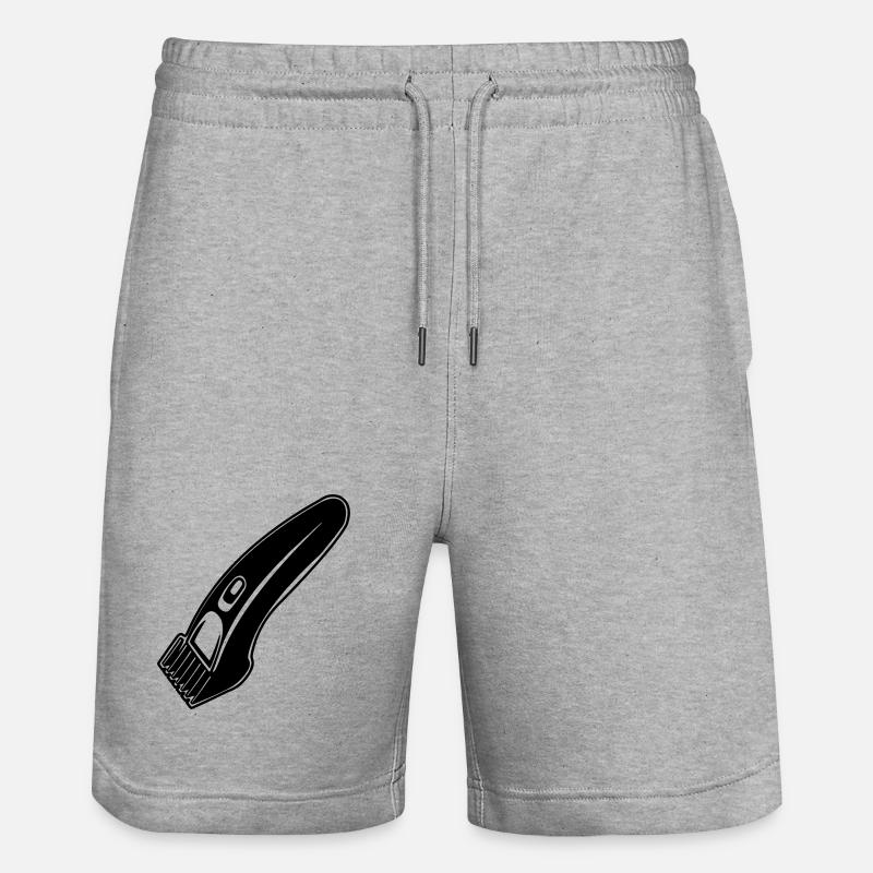 Tondeuses, rasoirs ou coupe-barbe - Short de jogging bio TRAINER Stanley/Stella unisexe - gris chiné