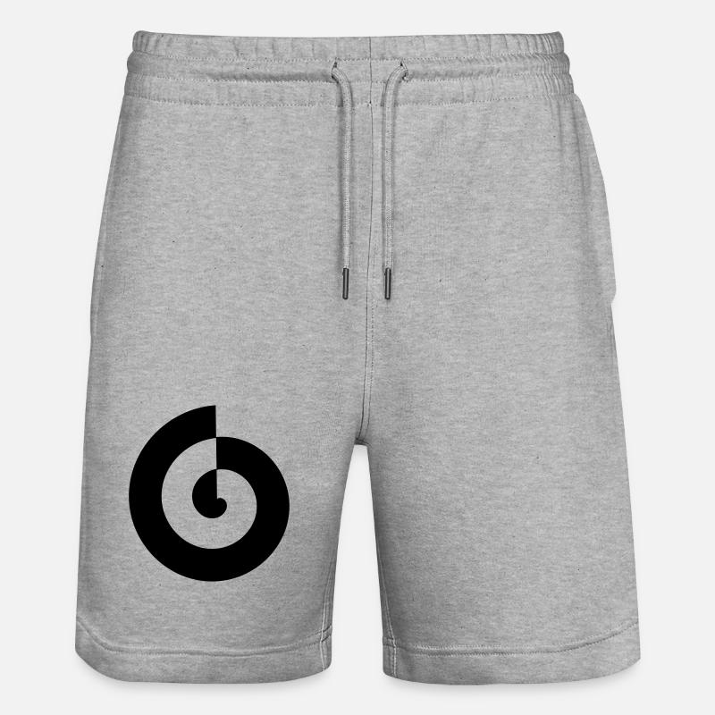 Spirale - Short de jogging bio TRAINER Stanley/Stella unisexe - gris chiné