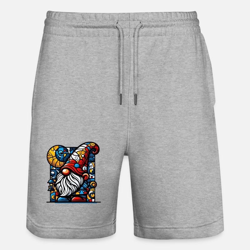 Gnome - Short de jogging bio TRAINER Stanley/Stella unisexe - gris chiné