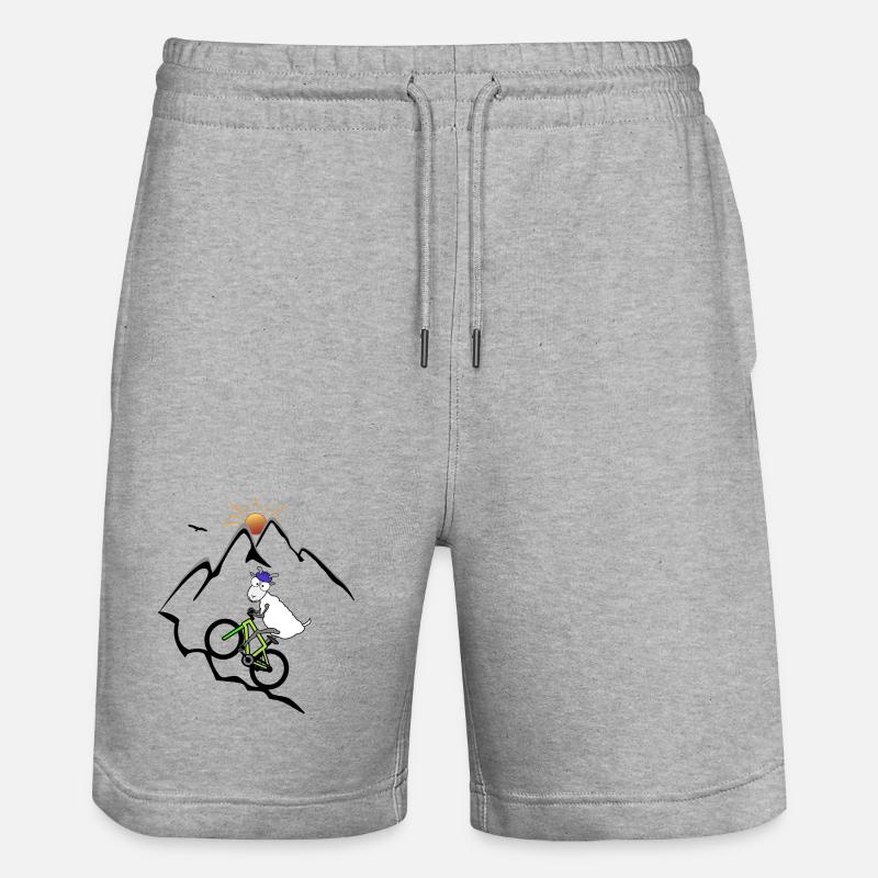 VTT chèvre - Short de jogging bio TRAINER Stanley/Stella unisexe - gris chiné