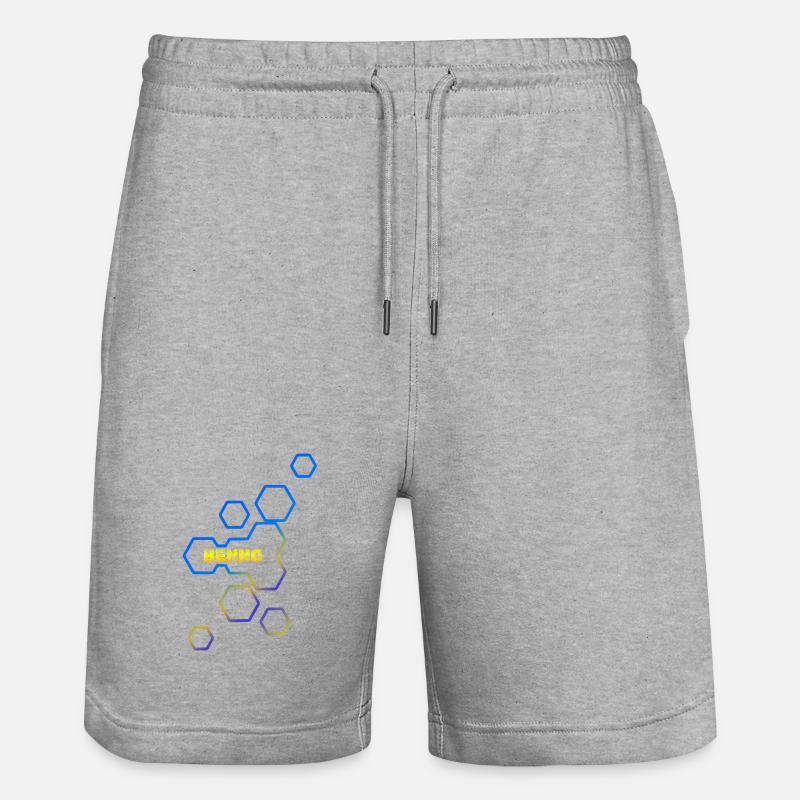 Benno - Short de jogging bio TRAINER Stanley/Stella unisexe - gris chiné