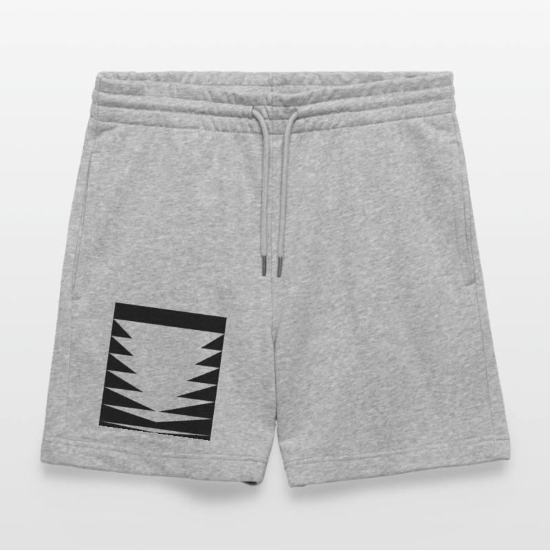 Triangles Pattern design Stanley/Stella Trainer Unisex Organic Jogging Shorts