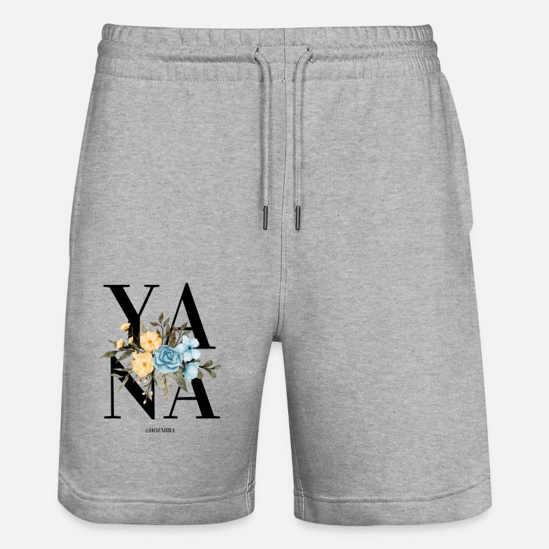 Yana - Short de jogging bio TRAINER Stanley/Stella unisexe - gris chiné