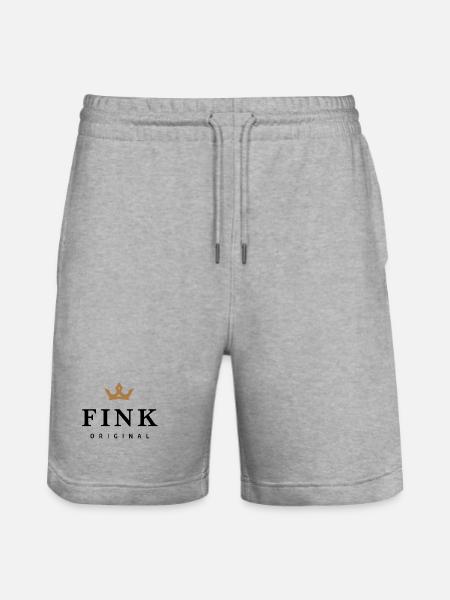 Fink - Stanley/Stella Unisex Bio Joggingshorts Trainer - Grau meliert