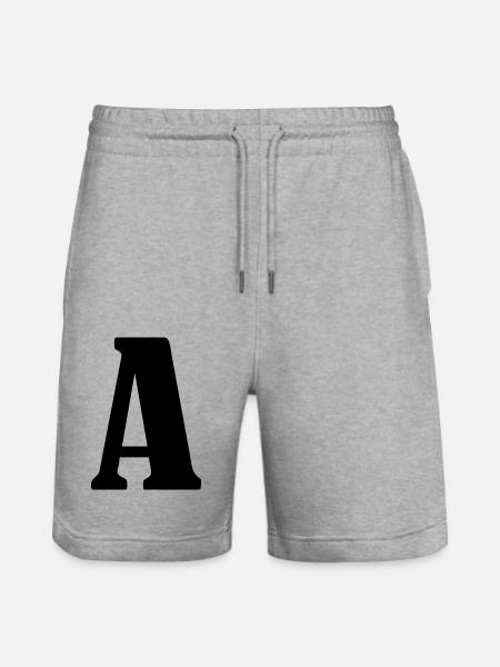 A - Short de jogging bio TRAINER Stanley/Stella unisexe - gris chiné