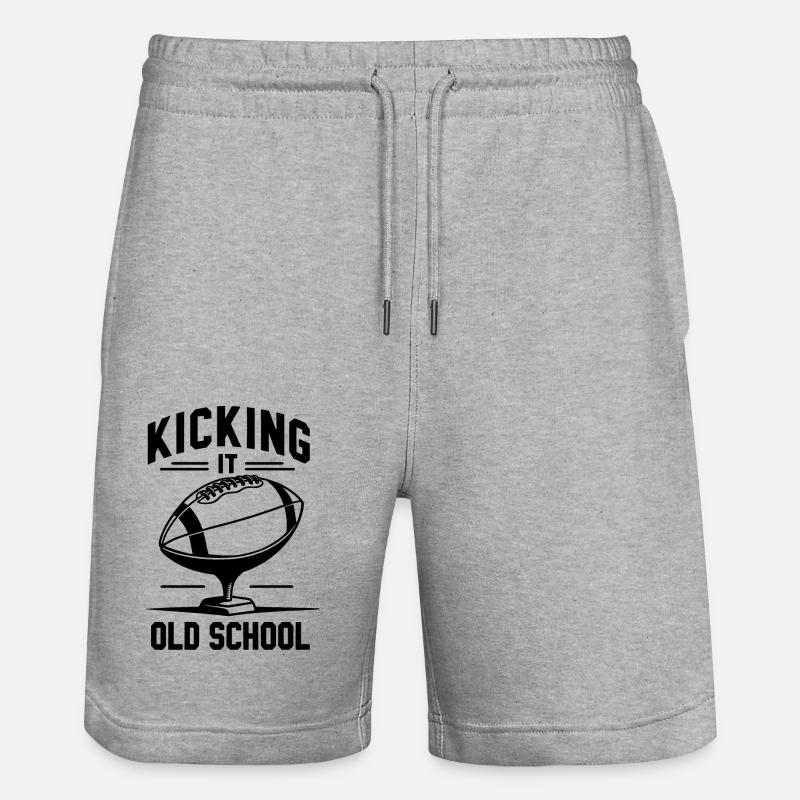 Coup de pied à l’ancienne - Short de jogging bio TRAINER Stanley/Stella unisexe - gris chiné